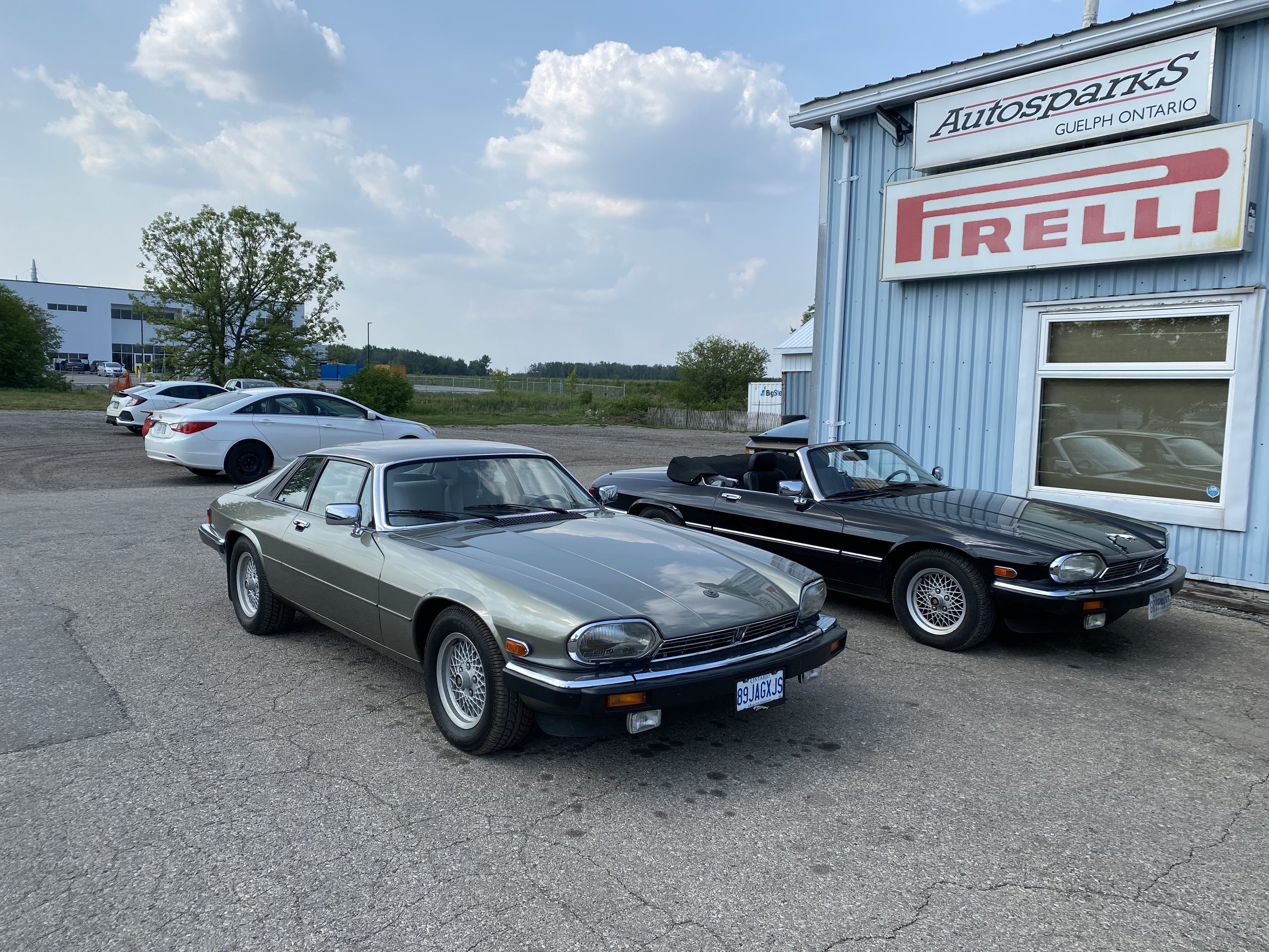 Classics outside the shop
